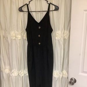 Womens SHEIN jumpsuit blk sz S